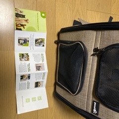 ワンちゃんネコちゃん用リュックの画像