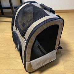 ワンちゃんネコちゃん用リュックの画像