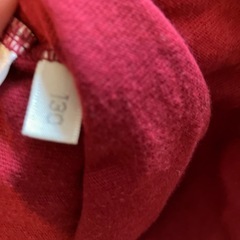 【おまけ】GU ワインレッド 130 長袖カットソーの画像