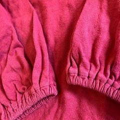 【おまけ】GU ワインレッド 130 長袖カットソーの画像