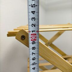竹製 靴棚 シューズラック 5段 折りたたみ式 省スペース 玄関収納 スリム設計 軽量 ラック 靴箱 靴収納 天然素材 シンプル インテリア 251110-12Tの画像