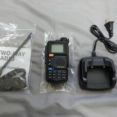 【手渡し限定】2台セット ①ハンディ無線機 BT8200(Bluetooth.ver) ②受信専用改造済み UV-5R PLUSの画像