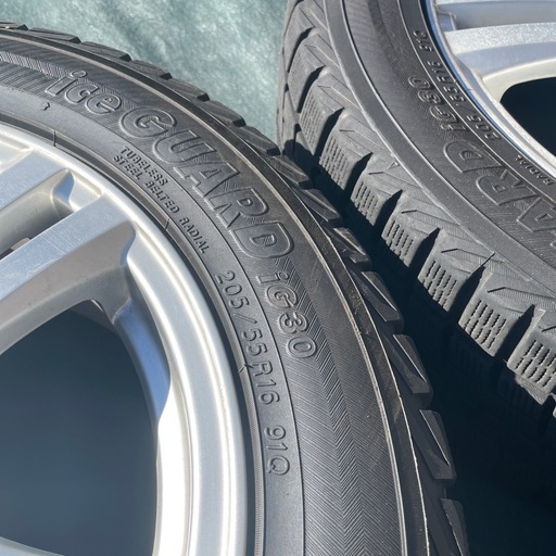 受付終了　205/55R16  スタッドレスセット