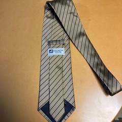 レガッタクラブのストライプ柄シルクネクタイの画像