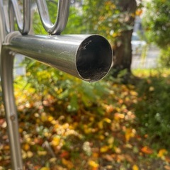 ステンレス物干し台の画像