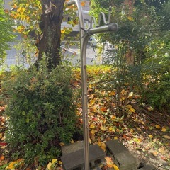 ステンレス物干し台の画像