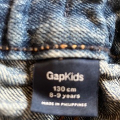 ギャップキッズ　デニムブルー ハーフパンツ 130の画像