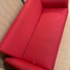 収納付き　3人掛けソファーの画像