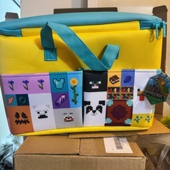 マインクラフト　大きなポッケ付きバスケット2の画像
