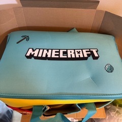 マインクラフト　大きなポッケ付きバスケット2の画像