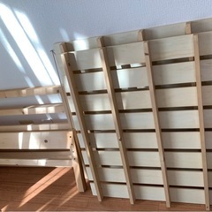 シングル　ベッド　フレーム　すのこベッドフレームの画像