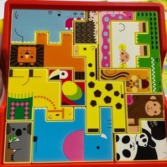 どうぶつパズルブロックの画像