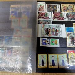 古い切手帳の画像