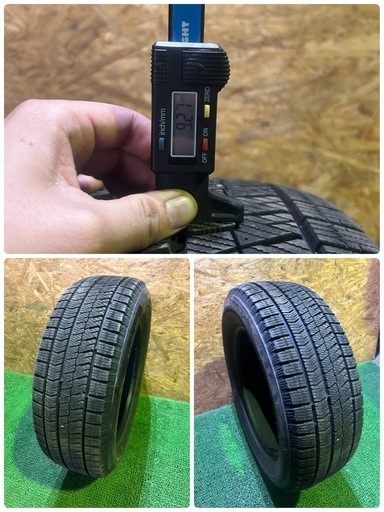BS VRX2 205/60R16 24年 9mm 2本