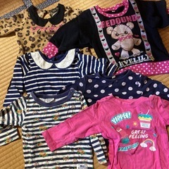 80サイズ　まとめて　上　ロンT トレーナー他の画像