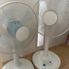 扇風機　2台の画像