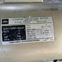 ★★中古　エアーコンプレッサー　100V★★松本市よりの画像