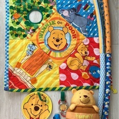 くまのプーさん　てあそびいっぱいボックスにへんしんジムの画像