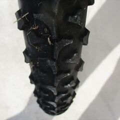 E677★9500円★整備済み 中古子供自転車 【24インチ　ジュニアマウンテン　青 】 の画像