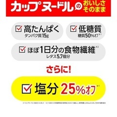 カップヌードルpro 12個の画像