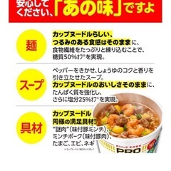 カップヌードルpro 12個の画像