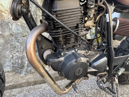 YAMAHA TW200 DG07J スカチューン　ロンスイ　スパトラ　自賠責あり　自走引き取り可