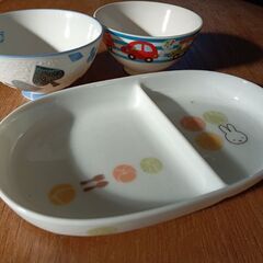 子供用皿　8点＋おまけの画像