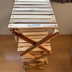 【引取決定】CAPTAINSTAG 木製ラックの画像