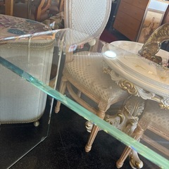 ガラス製 コンソールテーブル コンソール テーブル おしゃれ シンプル いんてりあインテリアの画像