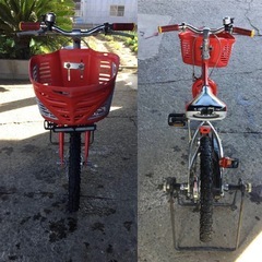 h-204△ q 岐阜発/ ブリジストン/ 子供用自転車/ CROSS FIRE/ 16インチ/ 変速なし/ スタンドなし/ ブレーキ等確認/ 現状品/ y/ R7.10/29 △の画像