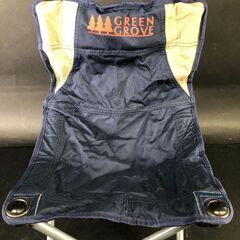 ロゴス グリーングローブ ミディアクションチェア ネイビー DCM-L518 キャンプ アウトドア ミニサイズ 25k菊DOの画像