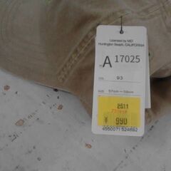 キャップ　 57から59 A17025の画像