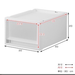 収納ケース 6台セット　衣装ケース　Fits フィッツケースの画像
