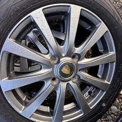 155/65r14 スタッドレスタイヤ付きホイール　ダンロップの画像