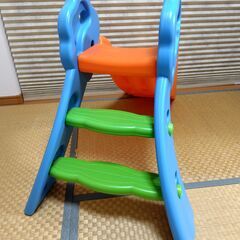 子供用　折りたたみすべり台の画像
