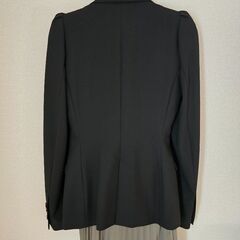 美品  ZARA テーラードジャケットBLACK スカートSETの画像