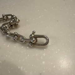 Tiffany ハードウェア　ブレスレット　すもーるスモールリンクの画像
