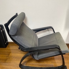 リクライニングチェア、オットマンの画像