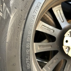 スタッドレス　ホイール4本セット　バリ溝　235/55R18 フォルクスワーゲン　ティグアン用の画像