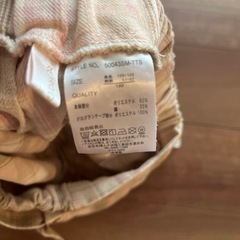 レディース　パンツ　子供130の画像
