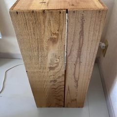 【お取引中です】リンゴ箱の画像