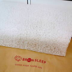 ＊〜⚠️お釣り不可＊BRAIN SLEEP＊ブレインスリープ＊ピロー＊ネックフィット＊ストレートネック＊オーガニックコットンカバー付〜＊の画像