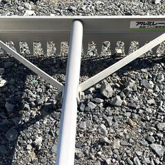 【B392】中古/アルミレーキ/トンボ/昭和ブリッジ販売株式会社/アルミ製/軽量/ならし作業/かき寄せ作業/の画像