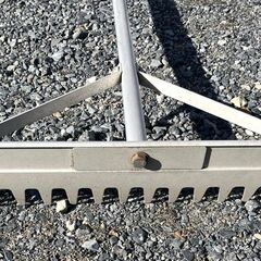 【B392】中古/アルミレーキ/トンボ/昭和ブリッジ販売株式会社/アルミ製/軽量/ならし作業/かき寄せ作業/の画像