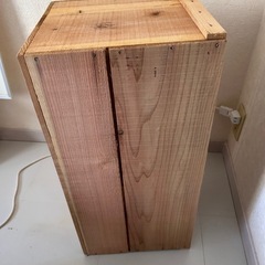 【お取引中です】リンゴ箱の画像