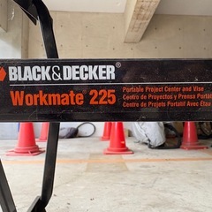 ガレージでハーレーメンテに使っていた作業台の画像