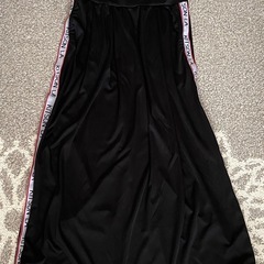 ジャージ素材ロングスカートの画像