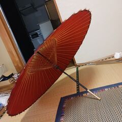 番傘　和傘　昭和　おみやげにの画像