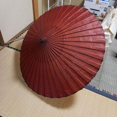 番傘　和傘　昭和　おみやげにの画像