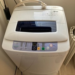 ハイアール洗濯機の画像